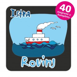 Magneti brod EKO C 28 B Komplet 40 ili 20 kom  Rovinj