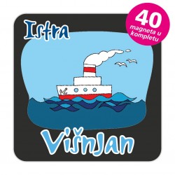 Magneti brod EKO C 28 B Komplet 40 ili 20 kom  Višnjan