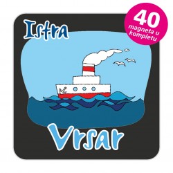 Magneti brod EKO C 28 B Komplet 40 ili 20 kom  Vrsar