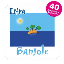 Magneti otočić EKO C 30 W Komplet 40 ili 20 kom  Banjole