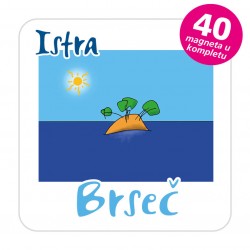 Magneti otočić EKO C 30 W Komplet 40 ili 20 kom  Brseč