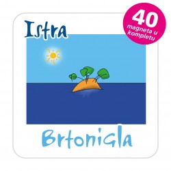 Magneti otočić EKO C 30 W Komplet 40 ili 20 kom  Brtonigla