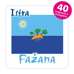 Magneti otočić EKO C 30 W Komplet 40 ili 20 kom  Fažana