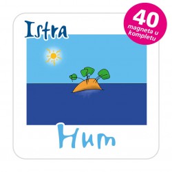 Magneti otočić EKO C 30 W Komplet 40 ili 20 kom  Hum