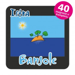 Magneti otočić EKO C 30 B Komplet 40 ili 20 kom  Banjole