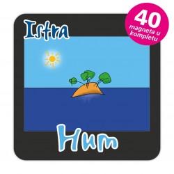 Magneti otočić EKO C 30 B Komplet 40 ili 20 kom  Hum