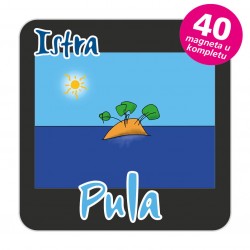 Magneti otočić EKO C 30 B Komplet 40 ili 20 kom  Pula