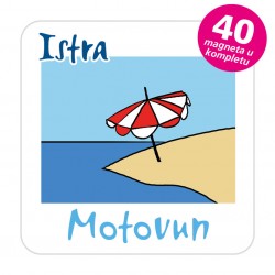 Magneti suncobran EKO C 31 W Komplet 40 ili 20 kom  Motovun