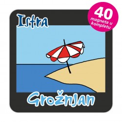 Magneti suncobran EKO C 31 B Komplet 40 ili 20 kom  Grožnjan