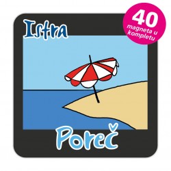 Magneti suncobran EKO C 31 B Komplet 40 ili 20 kom  Poreč