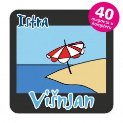 Magneti suncobran EKO C 31 B Komplet 40 ili 20 kom  Višnjan