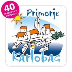 Magneti gradić EKO C 01 W Komplet 40 ili 20 kom  Karlobag