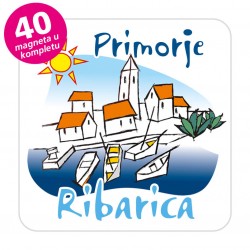 Magneti gradić EKO C 01 W Komplet 40 ili 20 kom  Ribarica