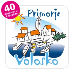 Magneti gradić EKO C 01 W Komplet 40 ili 20 kom  Volosko