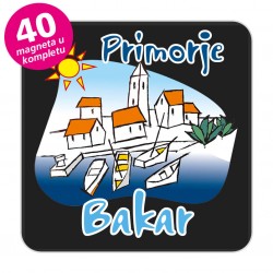 Magneti gradić EKO C 01 B Komplet 40 ili 20 kom  Bakar