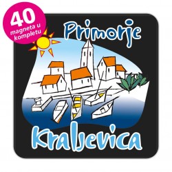 Magneti gradić EKO C 01 B Komplet 40 ili 20 kom  Kraljevica