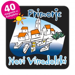 Magneti gradić EKO C 01 B Komplet 40 ili 20 kom  Novi Vinodolski