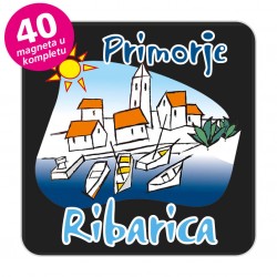 Magneti gradić EKO C 01 B Komplet 40 ili 20 kom  Ribarica