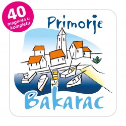 Magneti gradić EKO C 02 W Komplet 40 ili 20 kom  Bakarac