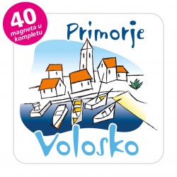 Magneti gradić EKO C 02 W Komplet 40 ili 20 kom  Volosko