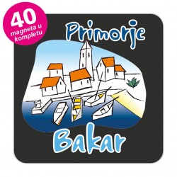 Magneti gradić EKO C 02 B Komplet 40 ili 20 kom  Bakar