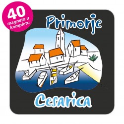 Magneti gradić EKO C 02 B Komplet 40 ili 20 kom  Cesarica