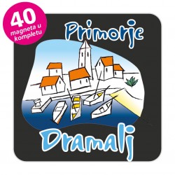 Magneti gradić EKO C 02 B Komplet 40 ili 20 kom  Dramalj