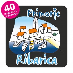 Magneti gradić EKO C 02 B Komplet 40 ili 20 kom  Ribarica