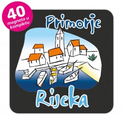 Magneti gradić EKO C 02 B Komplet 40 ili 20 kom  Rijeka