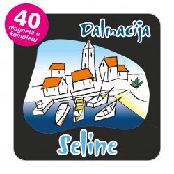 Magneti gradić EKO C 02 B Komplet 40 ili 20 kom  Seline