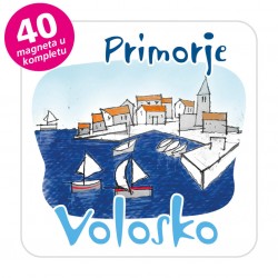 Magneti gradić EKO C 03 W Komplet 40 ili 20 kom  Volosko