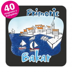 Magneti gradić EKO C 03 B Komplet 40 ili 20 kom  Bakar