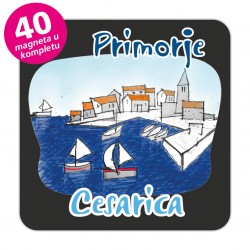 Magneti gradić EKO C 03 B Komplet 40 ili 20 kom  Cesarica