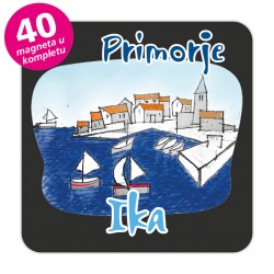 Magneti gradić EKO C 03 B Komplet 40 ili 20 kom  Ika