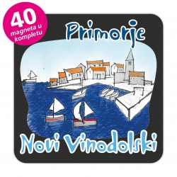 Magneti gradić EKO C 03 B Komplet 40 ili 20 kom  Novi Vinodolski