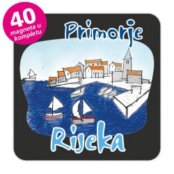 Magneti gradić EKO C 03 B Komplet 40 ili 20 kom  Rijeka