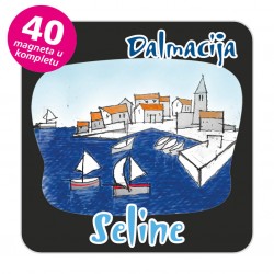 Magneti gradić EKO C 03 B Komplet 40 ili 20 kom  Seline