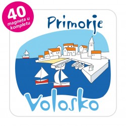 Magneti gradić EKO C 04 W Komplet 40 ili 20 kom  Volosko