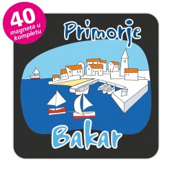 Magneti gradić EKO C 04 B Komplet 40 ili 20 kom  Bakar