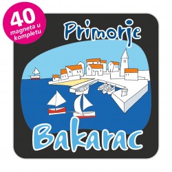 Magneti gradić EKO C 04 B Komplet 40 ili 20 kom  Bakarac