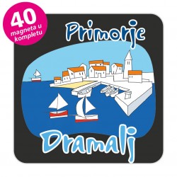 Magneti gradić EKO C 04 B Komplet 40 ili 20 kom  Dramalj