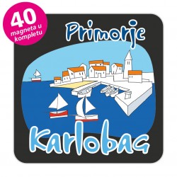 Magneti gradić EKO C 04 B Komplet 40 ili 20 kom  Karlobag