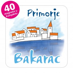 Magneti gradić EKO C 04 W Komplet 40 ili 20 kom  Bakarac