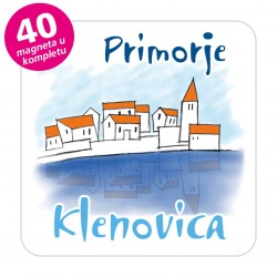 Magneti gradić EKO C 04 W Komplet 40 ili 20 kom  Klenovica