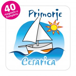 Magneti jedrilica EKO C 06 W Komplet 40 ili 20 kom  Cesarica