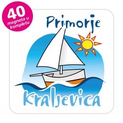 Magneti jedrilica EKO C 06 W Komplet 40 ili 20 kom  Kraljevica