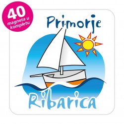 Magneti jedrilica EKO C 06 W Komplet 40 ili 20 kom  Ribarica