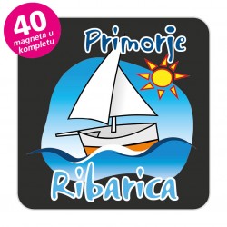 Magneti jedrilica EKO C 06 B Komplet 40 ili 20 kom  Ribarica