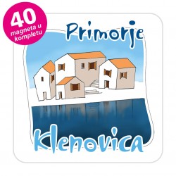 Magneti gradić EKO C 07 W Komplet 40 ili 20 kom  Klenovica