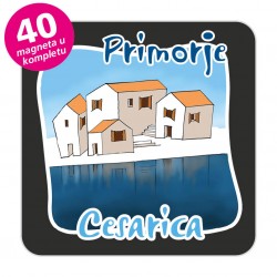 Magneti gradić EKO C 07 B Komplet 40 ili 20 kom  Cesarica